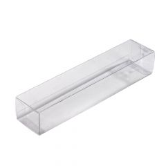 Estuche transparente 5x23x4cm.min.25