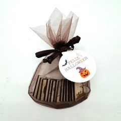 Memory del terror 14 fichas madera con tarjeta Halloween