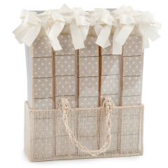 Expositor 40 estuches 6 chocolatinas de topos 