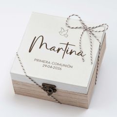 Pack caja regalo Comunión personalizada, vela y más..