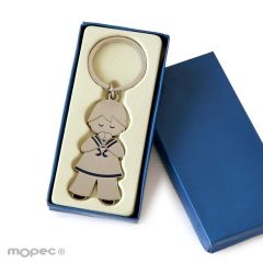 Llavero niño Comunión marinero 5,7cm.en caja regalo