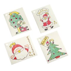 Tarjetas navideñas 8x6,5cm. disponibles en varios idiomas