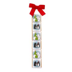 Estuche 6 chocolates navideños Calidez Polar