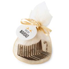 Memory Navideño set 14 fichas de madera + Tarjeta F.Navidad