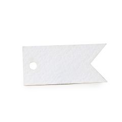 Tarjeta banderola 3,7x1,7cm. (preciox77u) min.77