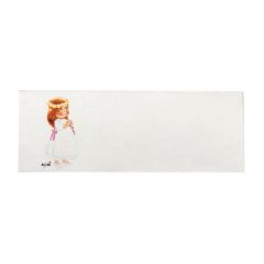 Etiq. adhesivas grandes niña Comunión ojitos 33xhj.,min.5