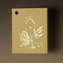 Tarjeta beige com. espiga precio de 100uds WEB PROMO