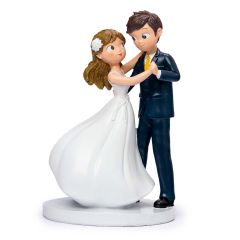 Figura pastel Boda novios vals