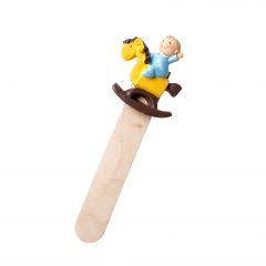 Punto libro Pit caballo de madera 14cm. min.6 P.GOLOSO