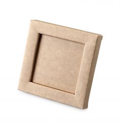 Caja marco kraft 10x10x1,5cm min25