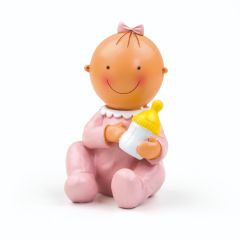 Figura pastel-hucha Pita sentada biberón 15cm