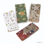 Libretas flores para bodas 9x17cm mínimo 4