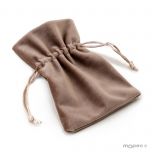 Bolsa terciopelo visón 10x14cm. min.12