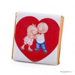 Chocolatina Pit&Pita en el corazón (cajas aprox.150u.)*