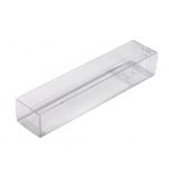 Estuche transparente 5x23x4cm.min.25