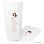 Bolsa para regalos niña con falda Primera Comunión 21cm