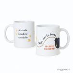 Taza cerámica Papá eres la Bomba en caja regalo disponible en otros idiomas