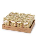 Expositor 16 Cajas 12cora-chocs lazo oro tarjeta M.Christmas