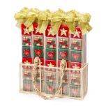 Expositor 40 estuches 6 napolitanas estrella, regalos