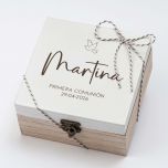 Pack caja regalo Comunión personalizada, vela y más..