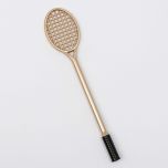 Rotulador dorado raqueta, min.10