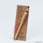 Punto libro Gracias por ser cómplices... y rotulador dorado soporte móvil