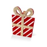 Pinza regalo navideño de fieltro, 5,7 cm