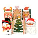 Bolsa papel navideña surtido de 4modelos 29cm., min.12
