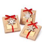 Caja 2 napolitanas con colgante fieltro copo nieve.min.6