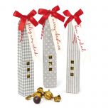 Estuche 3 ventanas Feliz Navidad 4 crokis y lazo rojo min 3 *