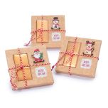 Caja 2 napolitanas Reno, Santa y Snowman M.Christmas min.3