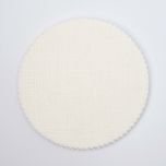 Pañuelo rejilla blanco 22cm., min.100