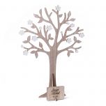 Árbol de los deseos y joyero con placa 29x40cm,