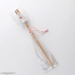 Lápiz niña Comunión cesto flores adornado con bolsa y cinta