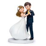 Figura pastel Boda novios vals