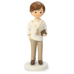Figura Comunión marinero camisa beige mano en bolsillo